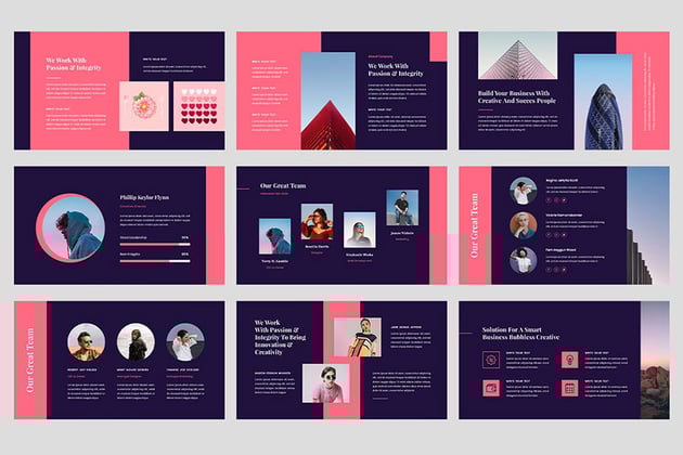 2 Bubbless - Creative Business Google Slides