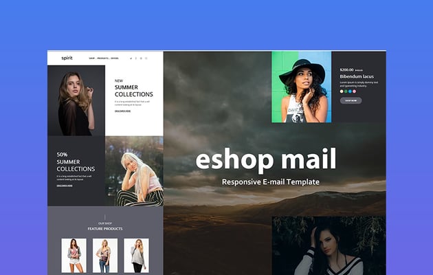 Eshop Mail - Responsive E-mail Template
