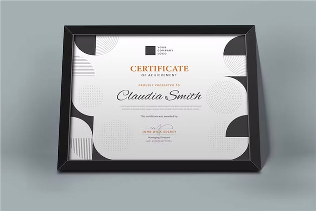 04 Certificate / Diploma Template Pro 