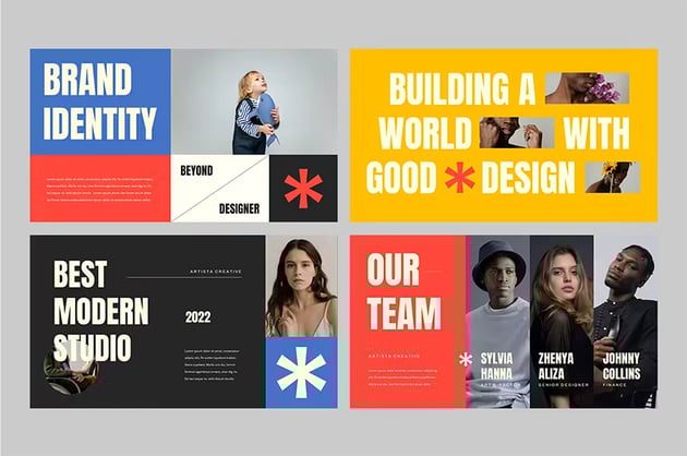 ARTISTA - Creative Google Slides