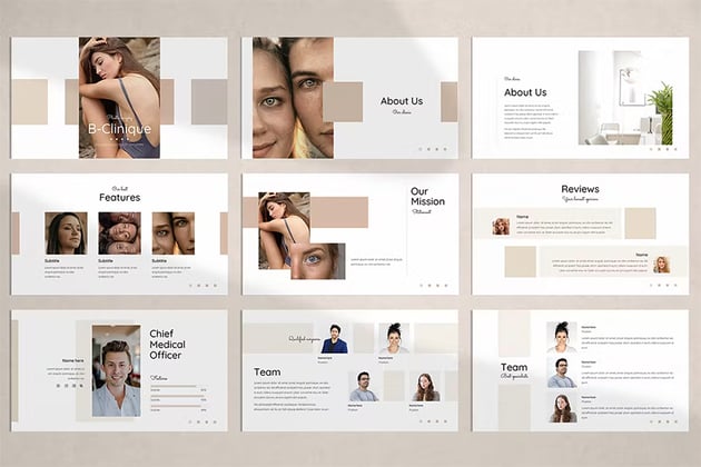 01 Plastic Surgery Google Slides Template