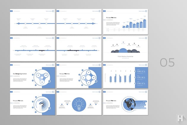 05 Contact Elements Motivational Slide Template