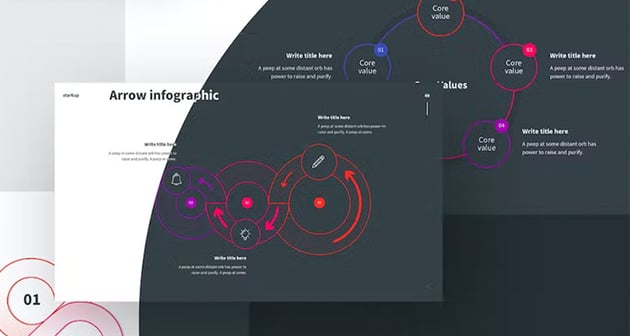 PPT Infographic Presentation for Startups