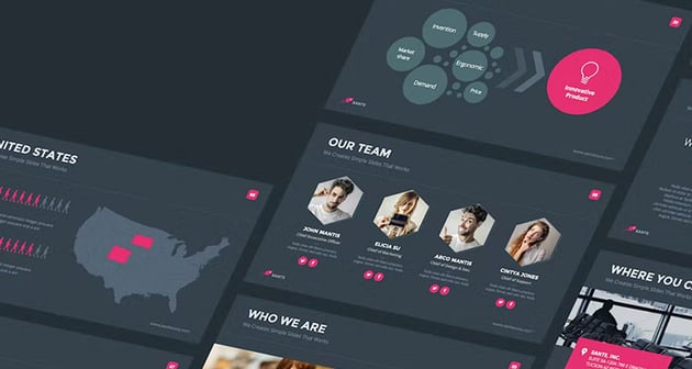 Sante: A PowerPoint Infographic Template