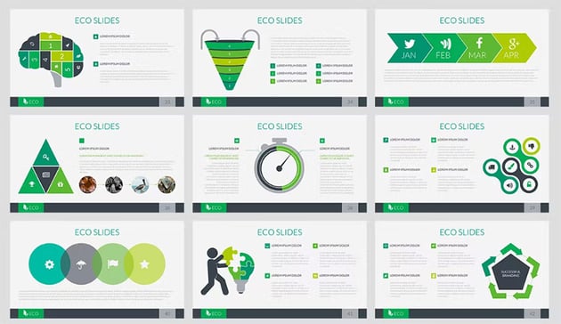 Eco Friendly PPT Template Slides