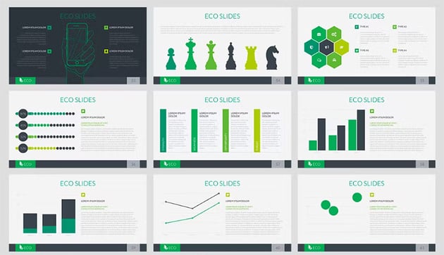 Eco Friendly PPT Template with Slide Examples