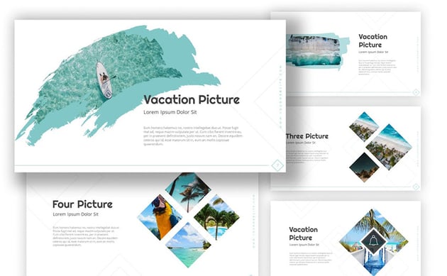 travelics travel slide template