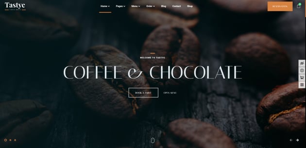 Tastyc - Restaurant Theme