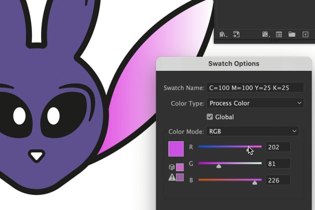 swatches and gradients
