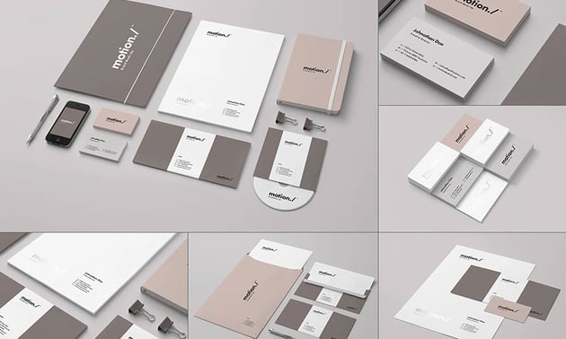 Cover Motion Branding Print Pack