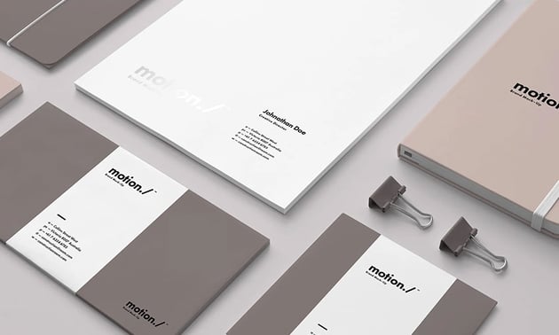 03 Modern Corporate branding design