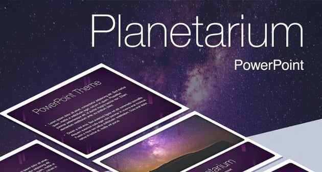 Planetarium PowerPoint Template