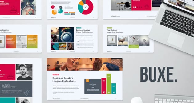 BUXE Creative Presentation Template PowerPoint