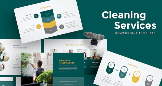 Cleaning Services Powerpoint Template