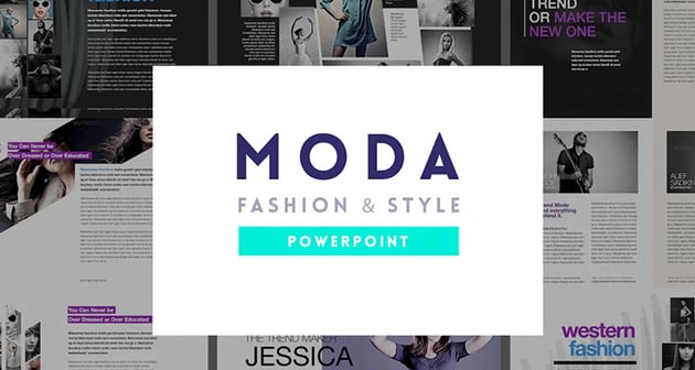 Moda Fashion & Style Powerpoint Template