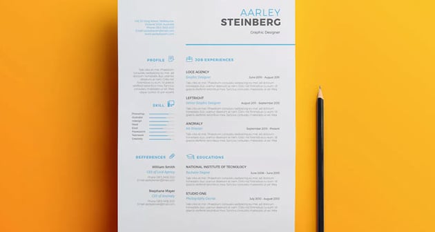 Minimalist Resume 03