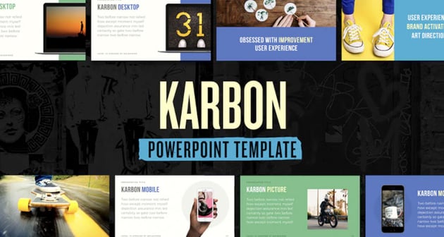 Karbon Powerpoint Presentation Template