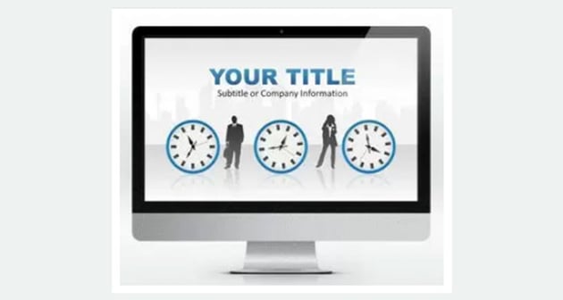 Time Management PowerPoint Template (16:9)