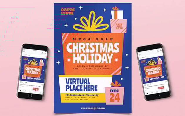Christmas Holiday Flyer Pack