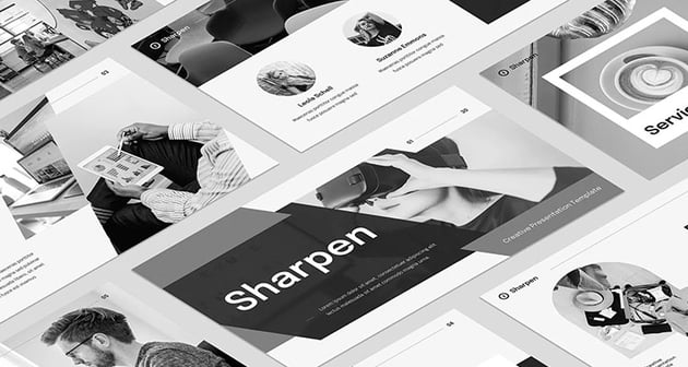 Sharpen - Creative PowerPoint Template