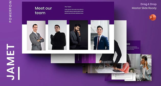 Jamet Presentation PowerPoint Template