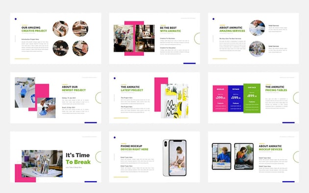 03 Animatic - Creative Agency Keynote