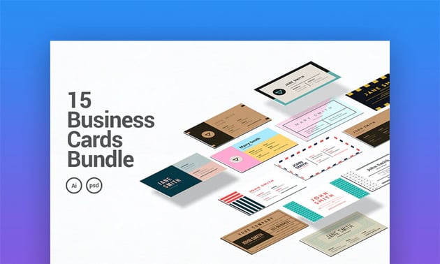 15 Business Card Bundle