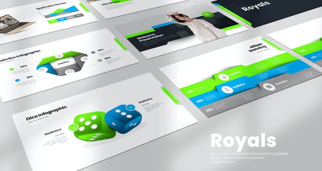 Royals Infographic Keynote