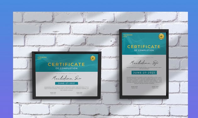 Certificate Amazing Template for Word