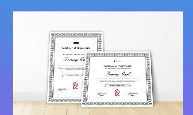 Multipurpose Certificate