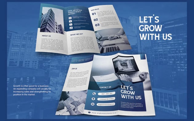 Modern corporate brochure ideas