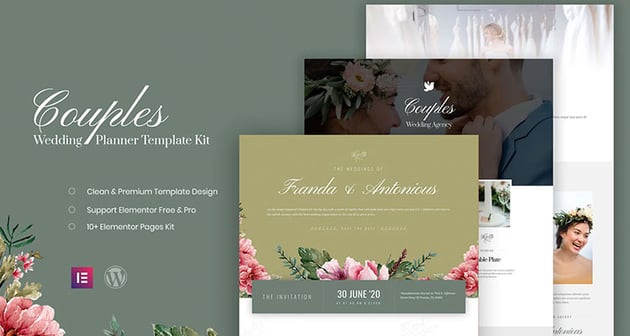 Couples Wedding Planner Template Kit