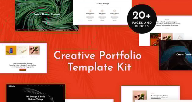 Helion Creative Portfolio Elementor Template Kit