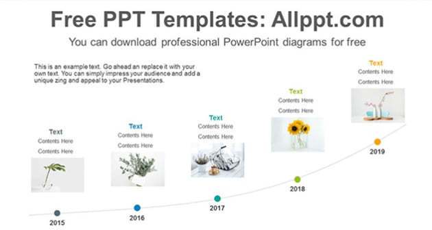 Place photo PowerPoint Diagram Template