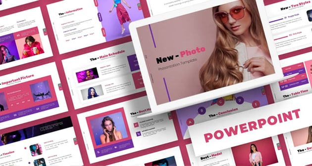 New Photo Powerpoint Template