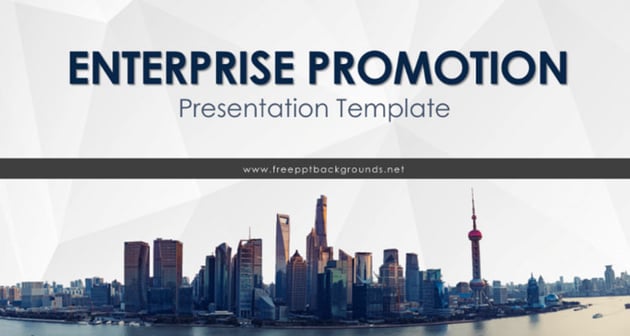 Entreprise Promotion PowerPoint Template