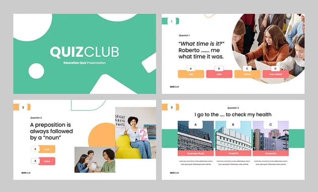 04 quizclub education quiz powerpoint template