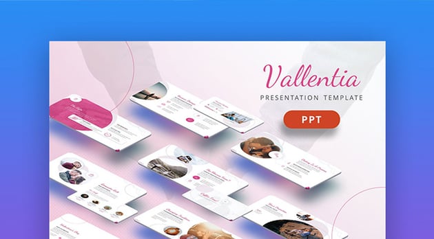 Valentia Love PowerPoint Template