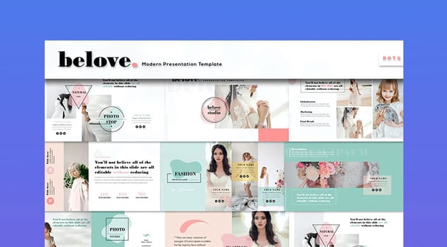 Belove Love Slides Template