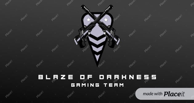 Military style twitch logo maker