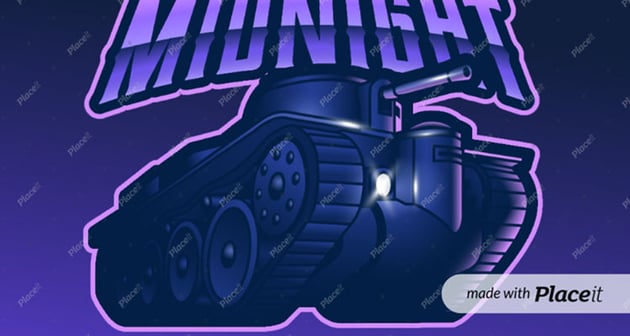 Twitch Logo Maker With Battle Tank