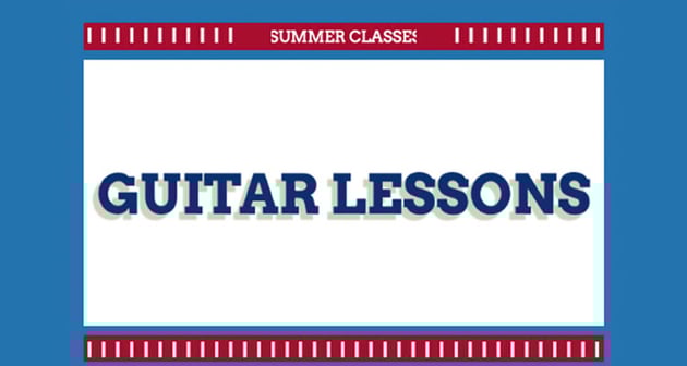 Summer Music Lesson Flyer