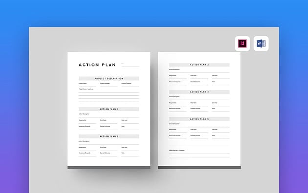 Action Plan Word