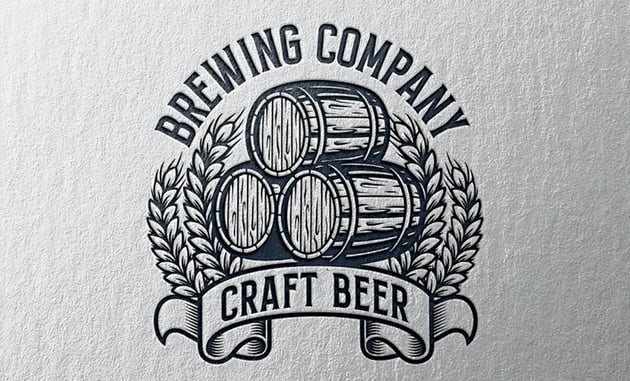 Brewing Vintage Logo Template