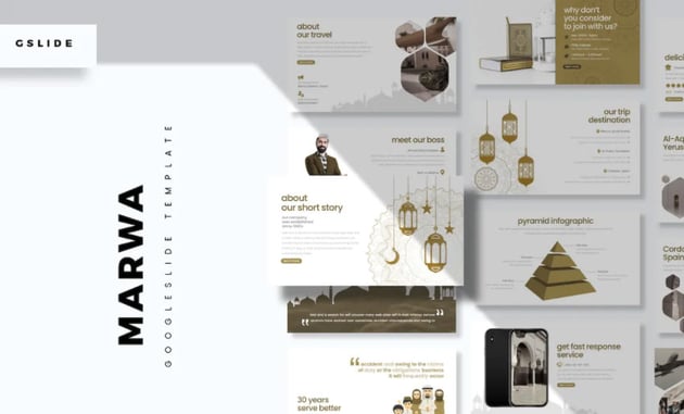 Moslem Islamic powerpoint template