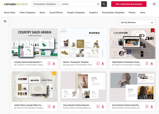 Muslim Presentation Templates