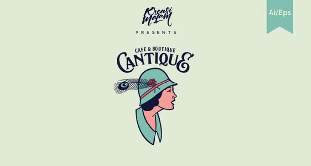 Cantique Logo Template