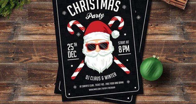 Christmas Santa Flyer