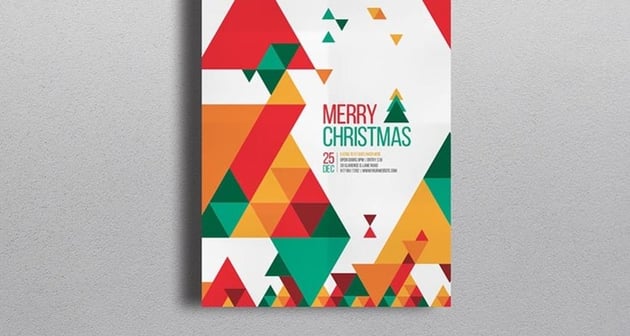 Minimal Christmas Flyer