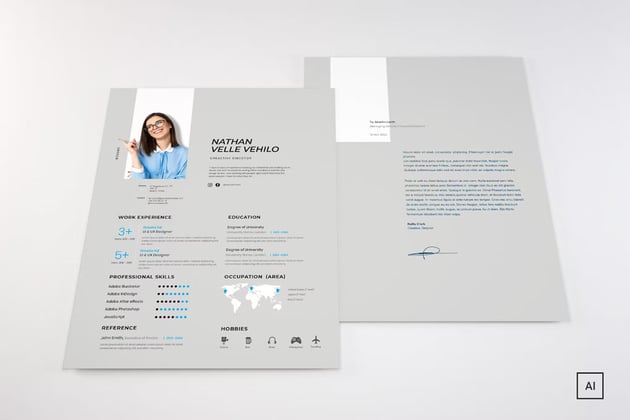 Resume CV Infographic